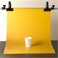 Фотофон для предметной съёмки "Жёлтый" ПВХ, 50 х 70 см 10391556 - фото 16797642
