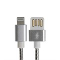 Кабель Lightning - USB, 2.1 А, металлическая оплётка, 1 метр, серебристый 9940268 - фото 16797724 Кабель Lightning - USB, 2.1 А, металлическая оплётка, 1 метр, серебристый 9940268 - фото 16797724