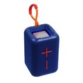 Портативная колонка F68, 5 Вт, 600 мАч, подсветка. micro SD, синяя 9940369 - фото 16798053