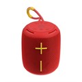 Портативная колонка Booms350, 7 Вт, 1200 мАч, подсветка, micro SD, красная 9940377 - фото 16798071