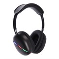 Наушники AKZ MAX10, беспроводные, полноразмерные,  микрофон, подсветка, чёрные 10184626 - фото 16798256