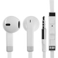 Наушники  ERGOLUX ELX-WHP02-C01, проводные, вкладыши, микрофон, Jack 3.5мм, 1.2м, белые 10375346 - фото 16798400