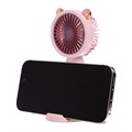 Подарочный набор вентилятор и зонт, розовый 10234078 - фото 16799065