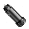 Автомобильное зарядное устройство Hoco Z49, 2 USB, 2.4 А, чёрное 9881797 - фото 16799154