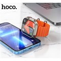 Смарт-часы Hoco Y12 Ultra, 1.96,240х280,BT5.0,320 мАч,поддержка вызова,Lightning,золотистые 9881992 - фото 16799176