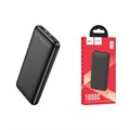 Внешний аккумулятор Hoco J111, 10000 мАч, 2 USB, 2 А, дисплей, чёрный 9881596 - фото 16799307