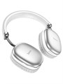 Наушники Hoco W35, беспроводные, полноразмерные, Bluetooth 5.0, 400 мАч, серебристый 9881892 - фото 16799519