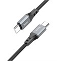 Кабель Hoco X92, Type-C - Type-С, 3 А, 3 м, оплётка силикон, чёрный 9881437 - фото 16799901 Кабель Hoco X92, Type-C - Type-С, 3 А, 3 м, оплётка силикон, чёрный 9881437 - фото 16799901