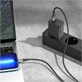 Кабель Hoco X92, Lightning - USB, 2.4 А, 3 м, оплётка силикон, чёрный 9881438 - фото 16799918