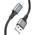 Кабель Hoco X92, MicroUSB - USB, 2.4 А, 3 м, оплётка силикон, чёрный 9881439 - фото 16799921 Кабель Hoco X92, MicroUSB - USB, 2.4 А, 3 м, оплётка силикон, чёрный 9881439 - фото 16799921