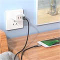 Кабель Hoco X92, MicroUSB - USB, 2.4 А, 3 м, оплётка силикон, чёрный 9881439 - фото 16799926 Кабель Hoco X92, MicroUSB - USB, 2.4 А, 3 м, оплётка силикон, чёрный 9881439 - фото 16799926