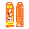 Кабель Hoco X82, Type-C - Lightning, 3 А, 1 м, оплётка силикон, белый 9881452 - фото 16799959