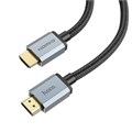 Кабель видео Hoco US03, HDMI 2.0, HDMI(m)-HDMI(m), 1 м, чёрный 9881471 - фото 16800005