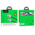 Кабель видео Hoco US03, HDMI 2.0, HDMI(m)-HDMI(m), 1 м, чёрный 9881471 - фото 16800011