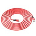 Кабель Hoco X14, Type-C - Lightning, 3.0 А, 3 м, быстрая зарядка, оплётка нейлон, красный 9881550 - фото 16800237