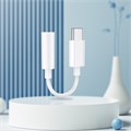 Адаптер Hoco LS35, Type-C (m) - jack 3.5mm (f), белый 9881638 - фото 16800421