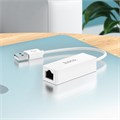 Адаптер Hoco UA22, USB-A - ethernet (100 Mб), 15 см, белый 9881640 - фото 16800441