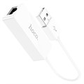 Адаптер Hoco UA22, USB-A - ethernet (100 Mб), 15 см, белый 9881640 - фото 16800444