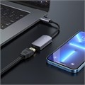 Адаптер Hoco UA20, Type-C - HDMI, 11,5 см, серый 9881643 - фото 16800467