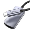 Адаптер Hoco UA20, Type-C - HDMI, 11,5 см, серый 9881643 - фото 16800473