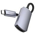 Адаптер Hoco UA20, Type-C - HDMI, 11,5 см, серый 9881643 - фото 16800474