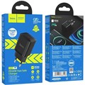 Сетевое зарядное устройство Hoco N27, 1 Type-C, 20 Вт, PD + QC, чёрное 9881655 - фото 16800523