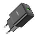 Сетевое зарядное устройство Hoco N26, 1 USB, 18 Вт, QC, чёрное 9881657 - фото 16800530 Сетевое зарядное устройство Hoco N26, 1 USB, 18 Вт, QC, чёрное 9881657 - фото 16800530