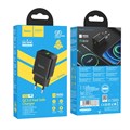 Сетевое зарядное устройство Hoco N26, 1 USB, 18 Вт, QC, чёрное 9881657 - фото 16800533 Сетевое зарядное устройство Hoco N26, 1 USB, 18 Вт, QC, чёрное 9881657 - фото 16800533