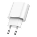 Сетевое зарядное устройство Hoco C109A, 1 USB, 18 Вт, QC, белое 9881686 - фото 16800607