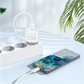 Сетевое зарядное устройство Hoco C109A, 1 USB, 18 Вт, QC, белое 9881686 - фото 16800608