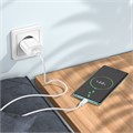 Сетевое зарядное устройство Hoco C109A, 1 USB, 18 Вт, QC, белое 9881686 - фото 16800609