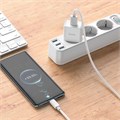 Сетевое зарядное устройство Hoco C106A, 1 USB, 2.1 А, белое 9881690 - фото 16800630
