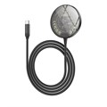Зарядное устройство Hoco CW45, беспроводное, 3 в 1, магнитное, PD, Type-C, 2 А, чёрное 9881737 - фото 16800716