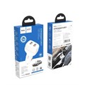 Автомобильное зарядное устройство Hoco Z36, 2 USB, 2.4 А, белое 9881806 - фото 16800965