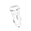 Автомобильное зарядное устройство Hoco Z27А, 1 USB, 18 Вт, 3 А, белое 9881813 - фото 16800979