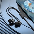 Наушники Hoco M98, проводные, вакуумные, микрофон, 1.2 м, серые 9881920 - фото 16801109
