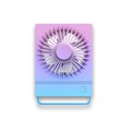 Портативный вентилятор YS2202B, 500 мАч, 3 режима, вход micro-USB, провод,градиент холодный 10244702 - фото 16802978