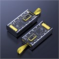 Внешний аккумулятор CRR-33, 20000 мАч, 2USB, Type-C, 2 А, дисплей, чёрный 9940060 - фото 16803048