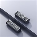 Внешний аккумулятор CRR-29, 20000 мАч, 2USB, 3А, дисплей, быстрая зарядка, серый 9940063 - фото 16803077