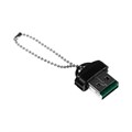 Картридер mini Luazon LNCR-012 для microSD TF, USB 2.0, скорость 480 Мбит/с, черный 10526967 - фото 16803436