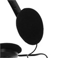 Наушники с микрофоном Luzon RX-13, накладные, кабель 2хJack 3.5, 1.5 м, черный 10495462 - фото 16803484