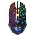 Мышь Defender Dark Agent GM-590L, игровая, проводная, 12800 dpi, 6 кнопок, USB, синяя 10796998 - фото 16805745