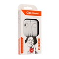 Наушники GoPower GPHP05, проводные, вкладыши, микрофон, 1,2 м, белые 10815948 - фото 16806132 Наушники GoPower GPHP05, проводные, вкладыши, микрофон, 1,2 м, белые 10815948 - фото 16806132