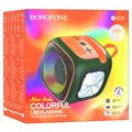 Портативная колонка Borofone BR29, 1200 мАч, 7 Вт, BT 5.3, FM, TF-карты, USB, AUX, зелёная 10402243 - фото 16806330