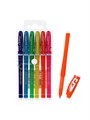 Набор гелевых ручек, 6 цветов, корпус цветной с белыми вставками, в блистере 164228 - фото 16849294