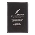 Записная книжка А7, 26 листов в линейку, обложка ПВХ, чёрная 546680 - фото 16850273