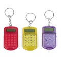 Калькулятор-брелок с крышкой, 8-разрядный, тонированный, МИКС 556054 - фото 16850544