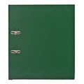 Папка-регистратор А4, 75 мм, Calligrata, ПВХ, тиснение "лен", металлическая окантовка, карман на корешок, собранная, зеленая, микс 642496 - фото 16851562