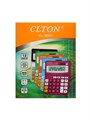 Калькулятор настольный "Clton" 12 - разрядный, CL - 1800S, МИКС, 11x14,5х1см 768889 - фото 16852498
