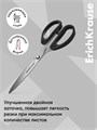 Ножницы ErichKrause Top Model, 21 см, блистер, увеличенная толщина лезвий, чёрные 1013731 - фото 16853415